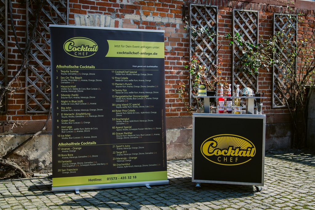 Cocktailchef-Anlage zur Miete